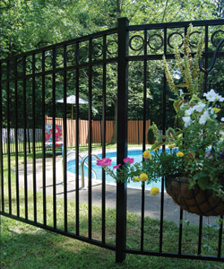 Series 125 Aluminum Style Fencing